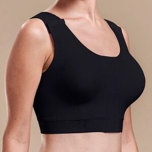 Marena Recovery Ultra-High Coverage Recovery Bra Black Size 46 D/E EUC